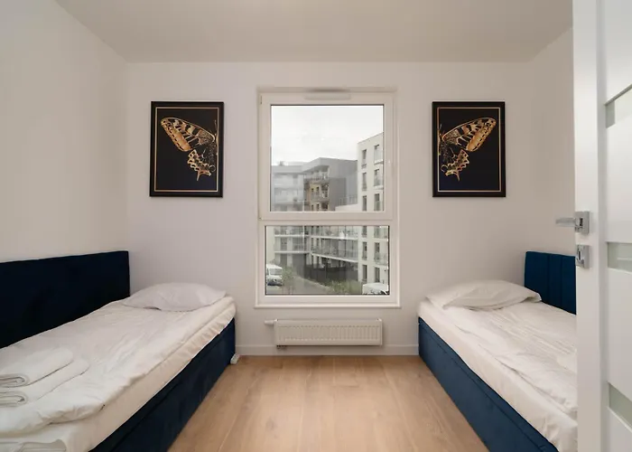 아파트 Przystan Letnica By Comfort 그단스크